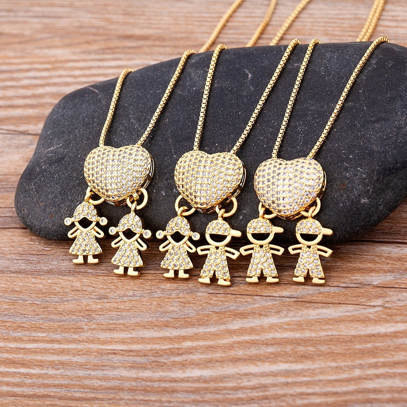 Colar Amor de Mãe - Banhado a Ouro 18k