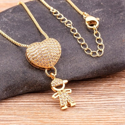 Colar Amor de Mãe - Banhado a Ouro 18k