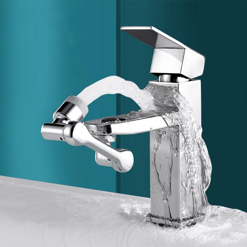 Extensor de Torneira Rotativa De 1080° Com Rosca De Aço