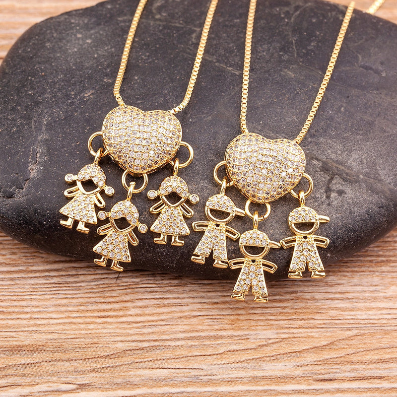 Colar Amor de Mãe - Banhado a Ouro 18k